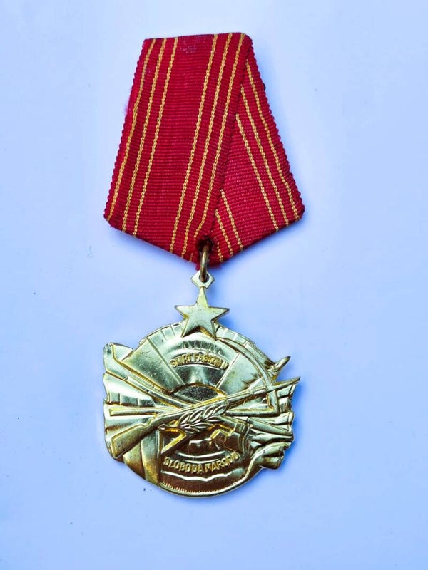 Joegoslavische medaille voor Dapperheid.