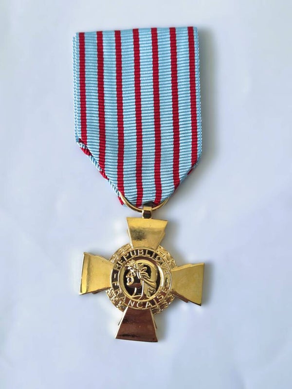 Franse Croix du Combattant medaille.
