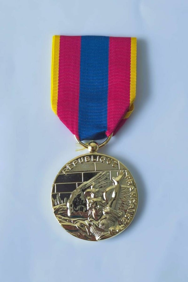 Franse Médaille de la Défense Nationale.
