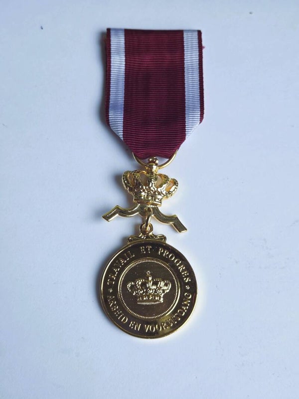 Gouden medaille van de Kroonorde.