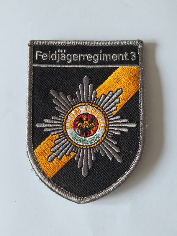Feldjägerregiment 3 Patch.