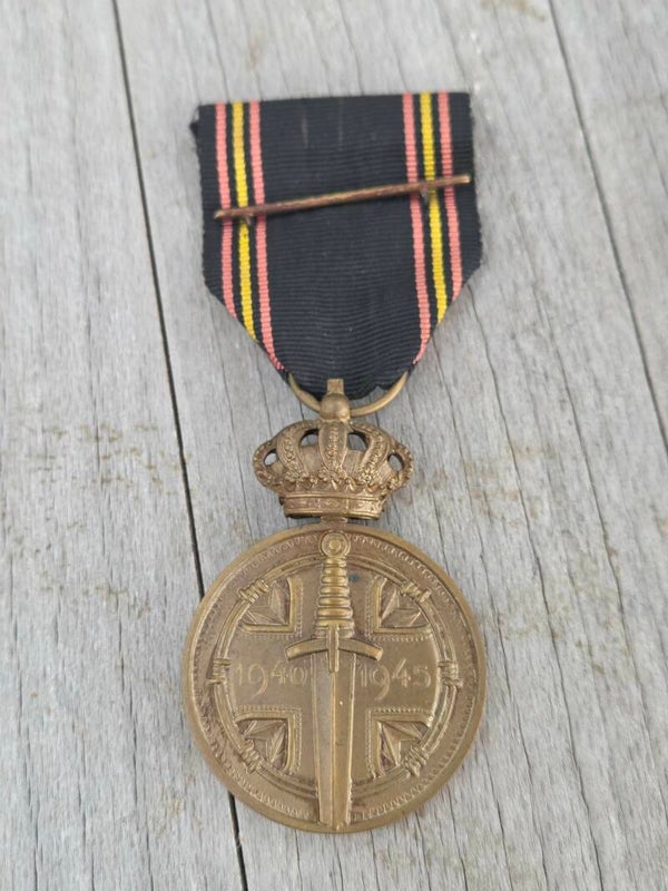 Belgische Herdenkingsmedaille voor Krijgsgevangenen 1940-1945.
