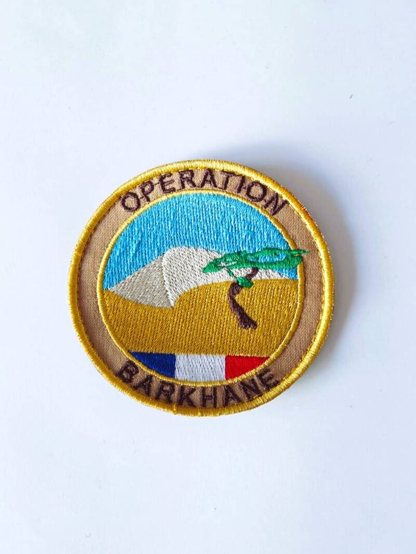 Franse patch Operatie Barkhane.