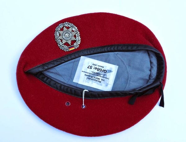 Bundeswehr Feldjäger baret.