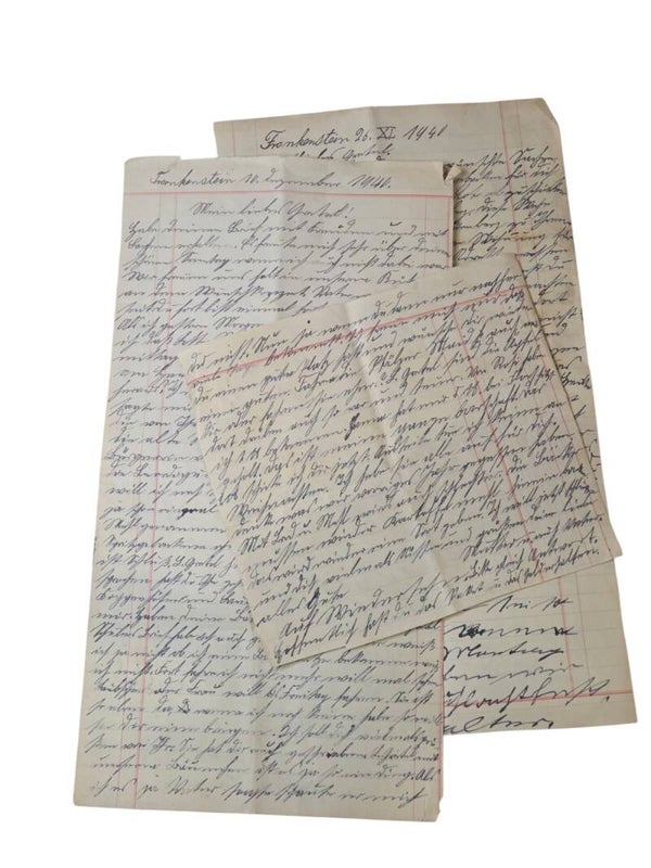Brief 1940 Frankstein.