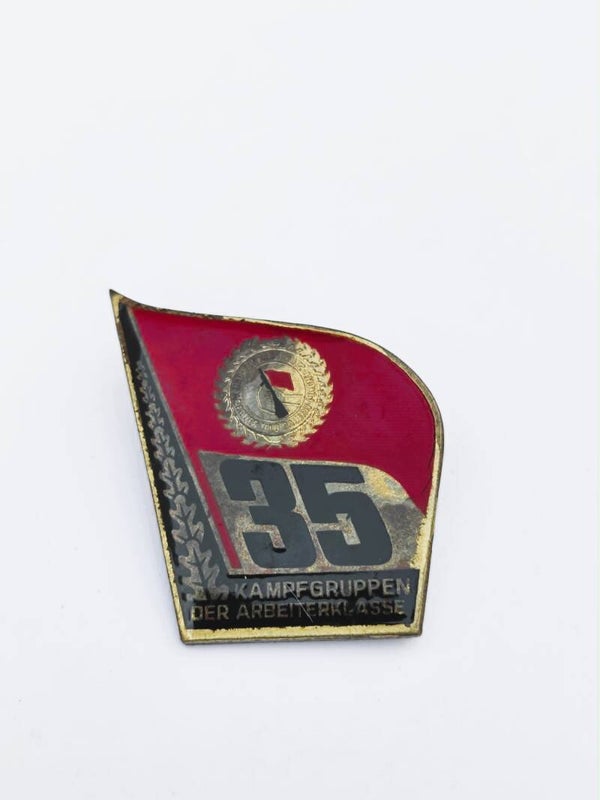 35 Jahre Kampfgruppe der Arbeiterklasse.