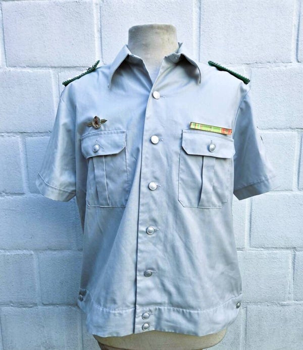 DDR Schutzpolizei hemdbluse.