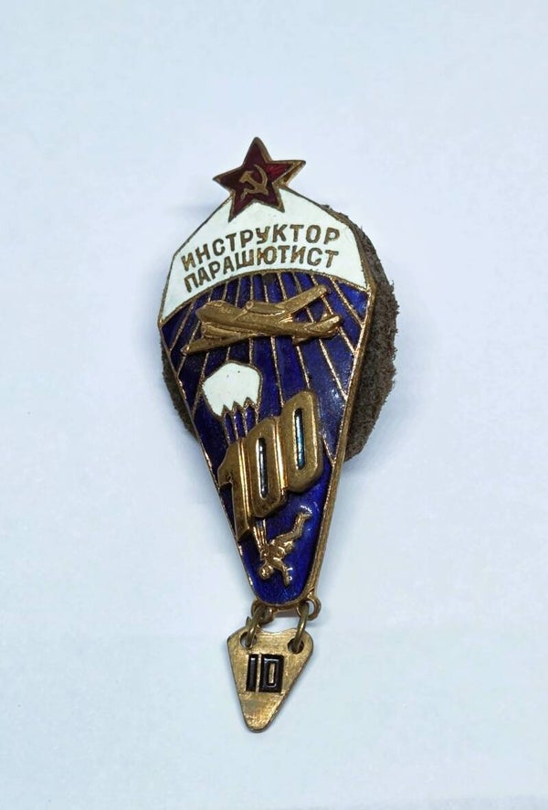 Sovjet parachutisteninstructeur-badge.