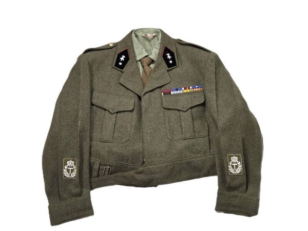 ABL Battle dress Genie WO II veteraan.