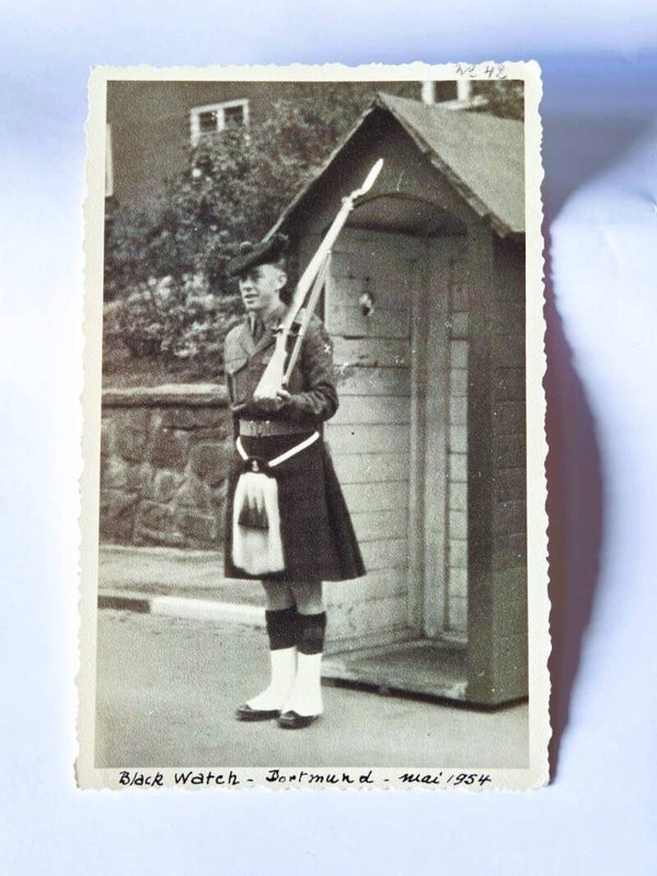 Schotse soldaat The Black Watch.