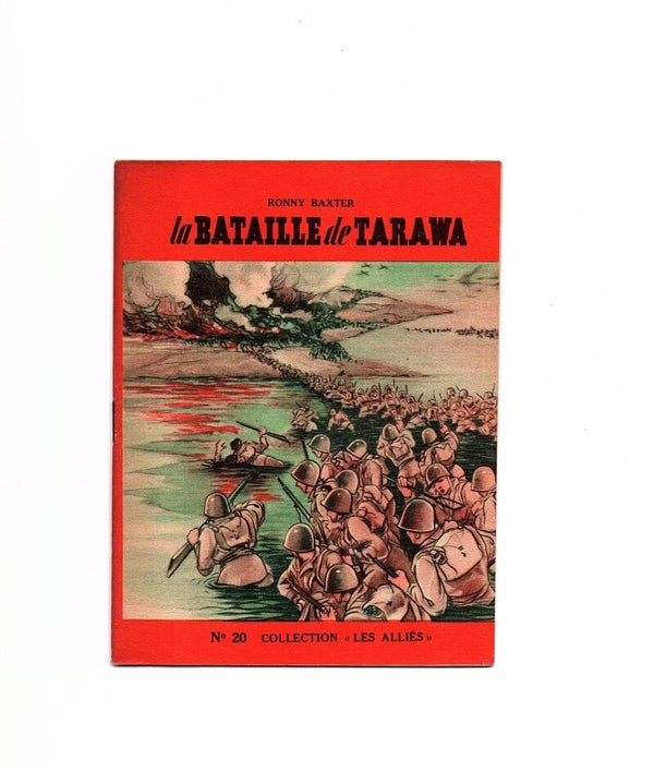 Boekje La bataille de Tarawa.