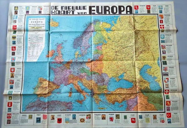 De Nieuwe Kaart van Europa.