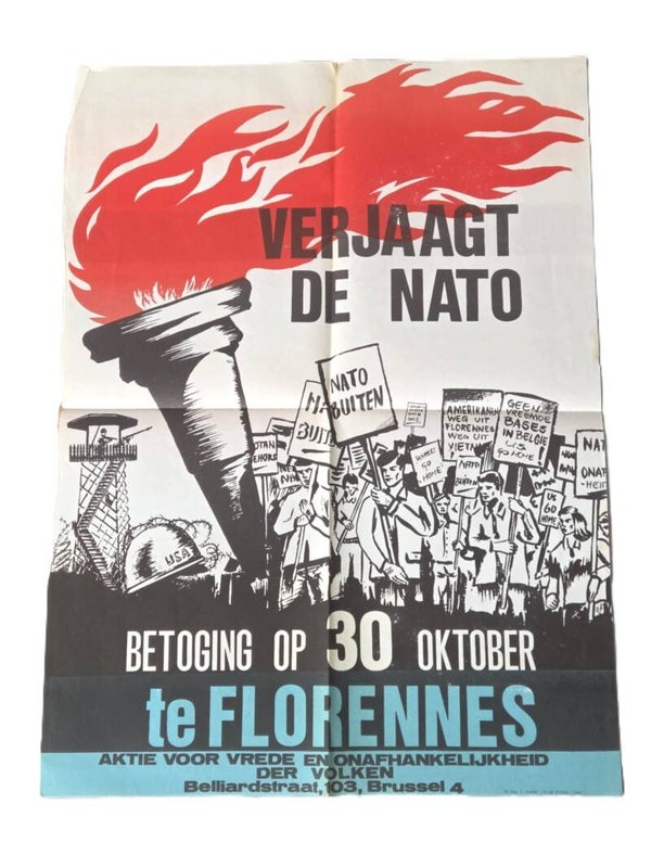 Belgische Communistische poster/affiche.