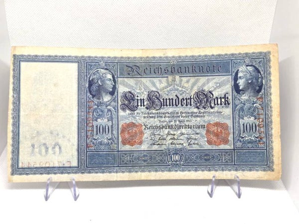 Bankbiljet: 100 Mark 1910.