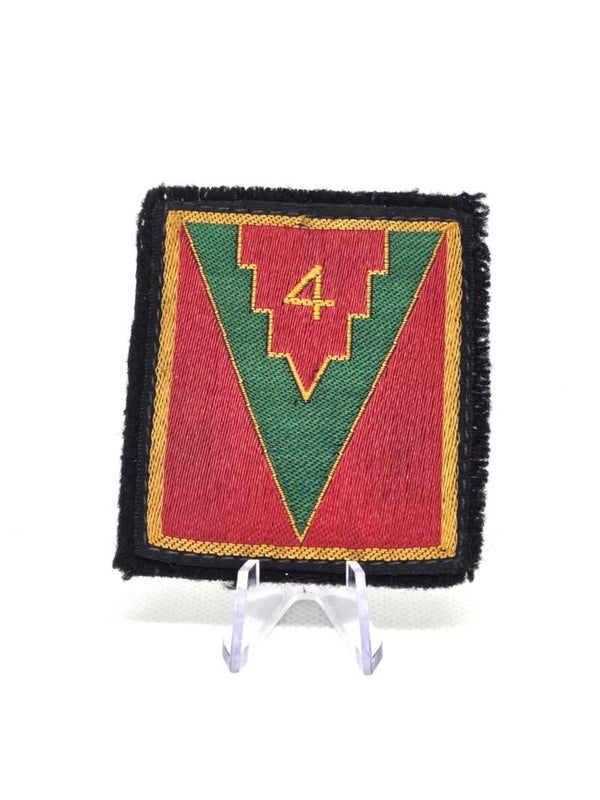 Ecusson  4° Division d'Infanterie.