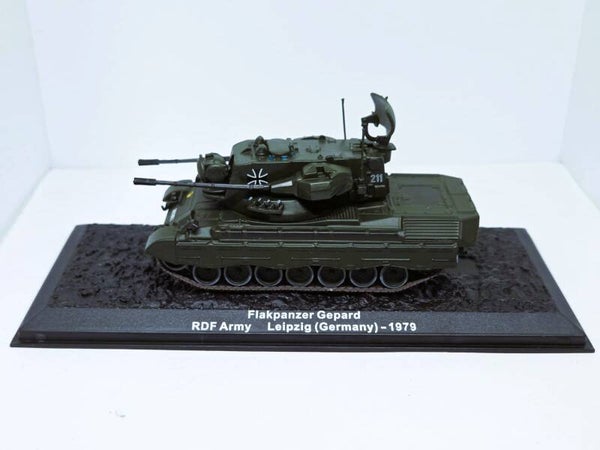 Duits Flakpanzer Gepard (luchtafweerpantser).