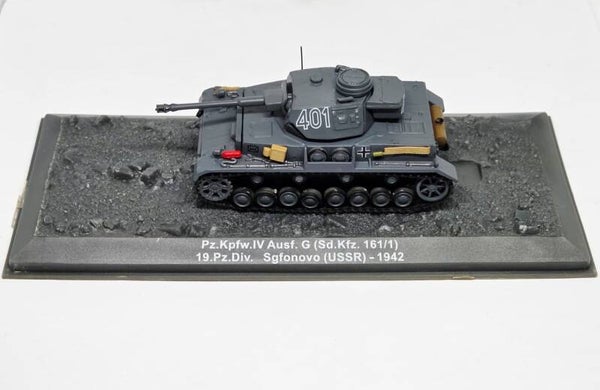Duitse Pz.Kpfw. IV Ausf. G (Sd.Kfz. 161/1) tank.