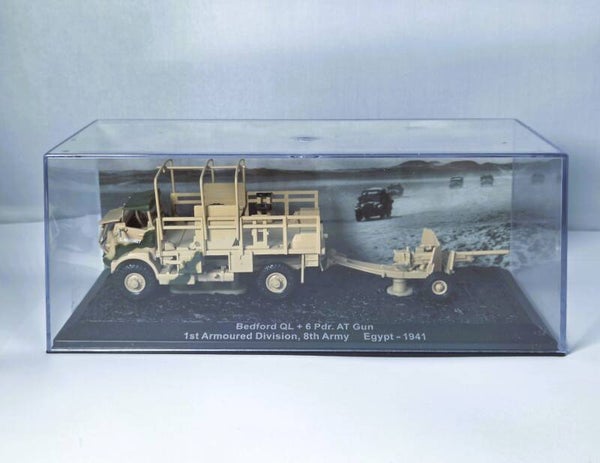 Bedford QL + 6 Pdr. AT Gun.