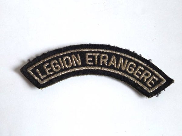 Schouderboord: Légion étrangère.