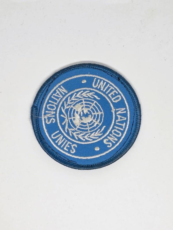 UN velcro patch.