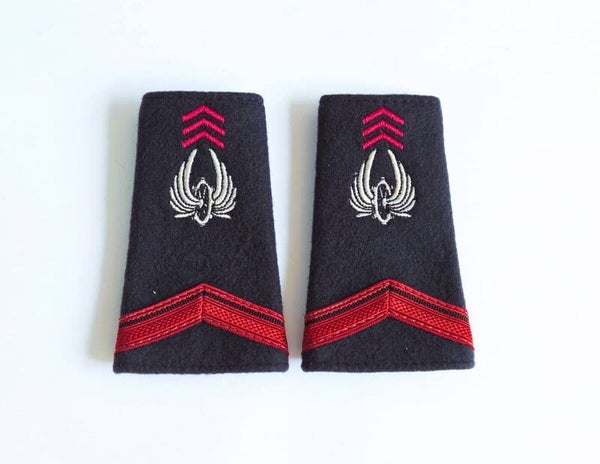Franse militaire schouderpassanten.