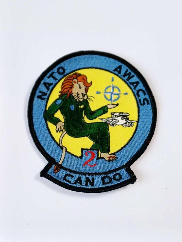 NATO AWACS patch.