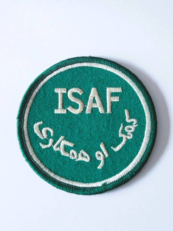 ISAF patch.