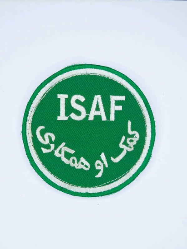 ISAF patch.