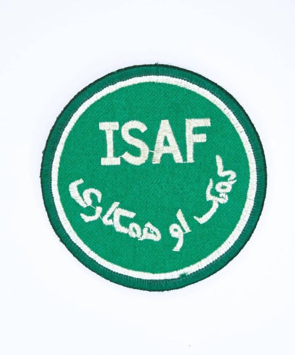 ISAF patch.