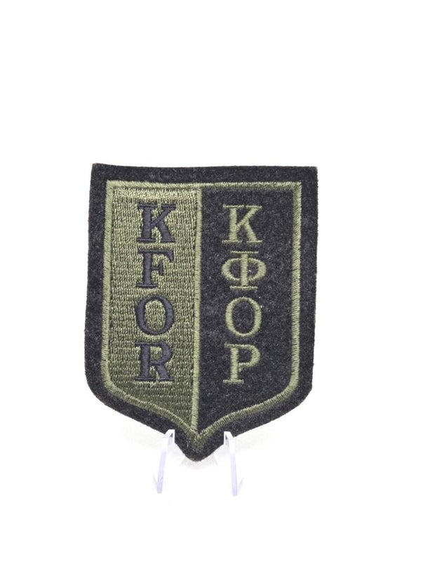 KFOR patch.