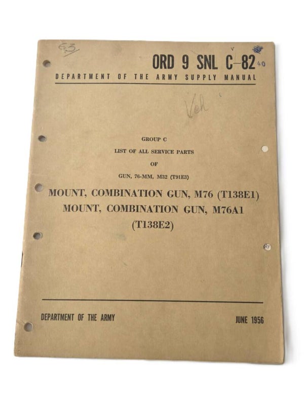 Ordnance Maintenance 1956.