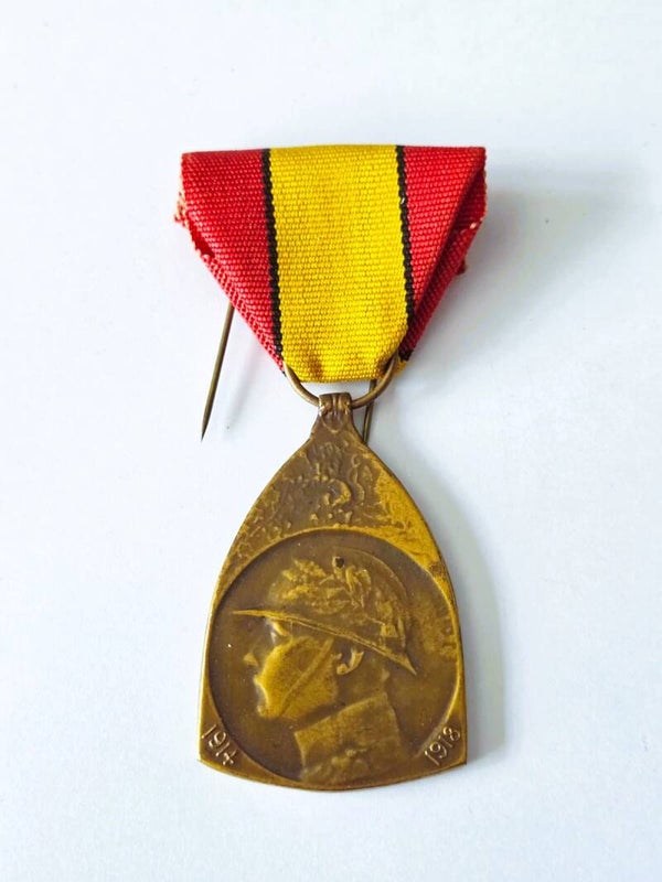 Belgische Herinneringsmedaille 1914-1918.