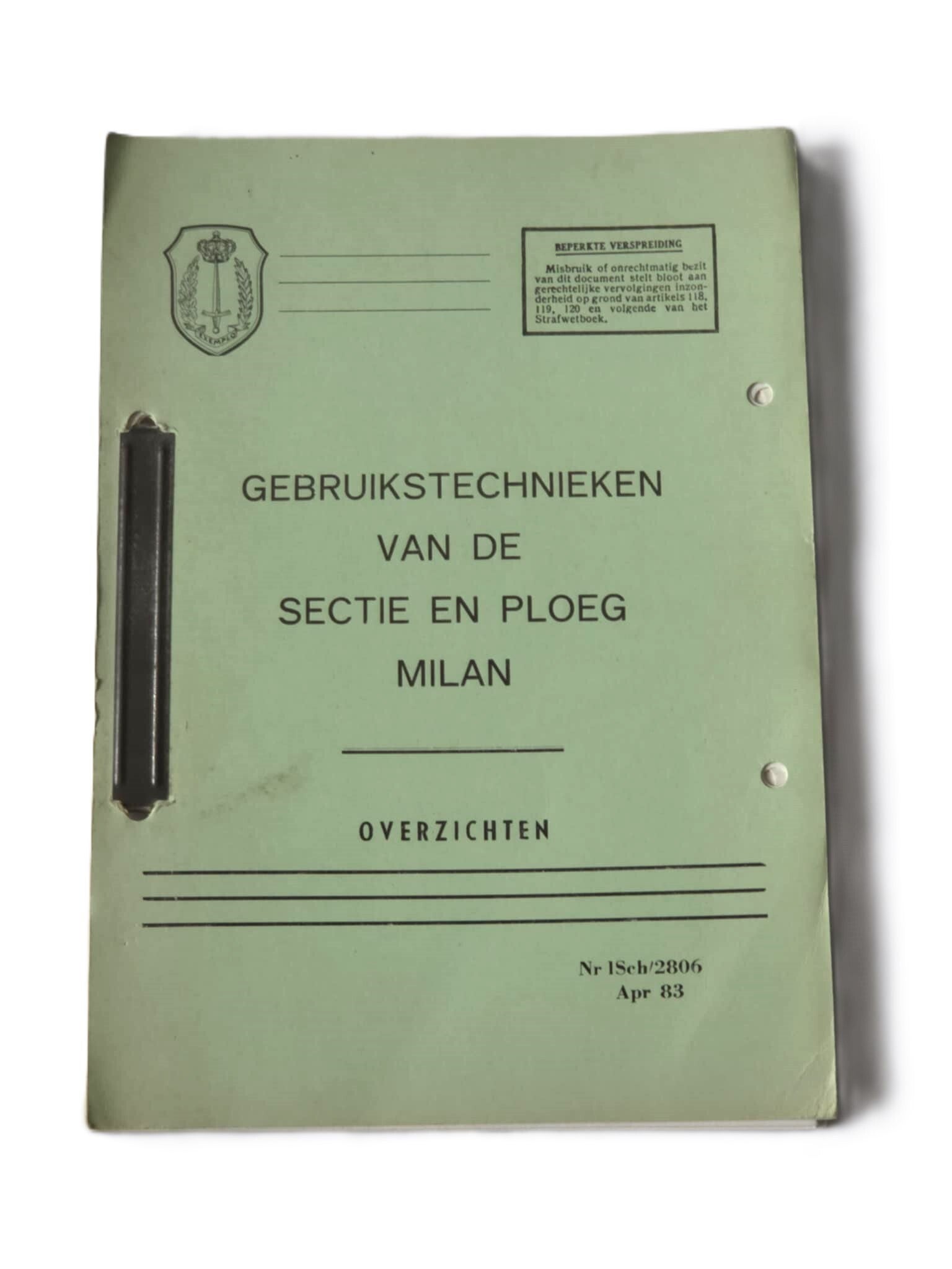 Gebruikstechnieken van de sectie en ploeg Milan.