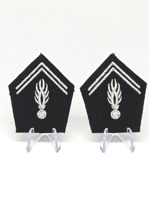 Ecussons de col Gendarmerie.