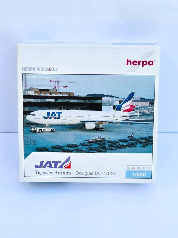 Douglas DC-10-30 JAT Yugoslav Airlines.