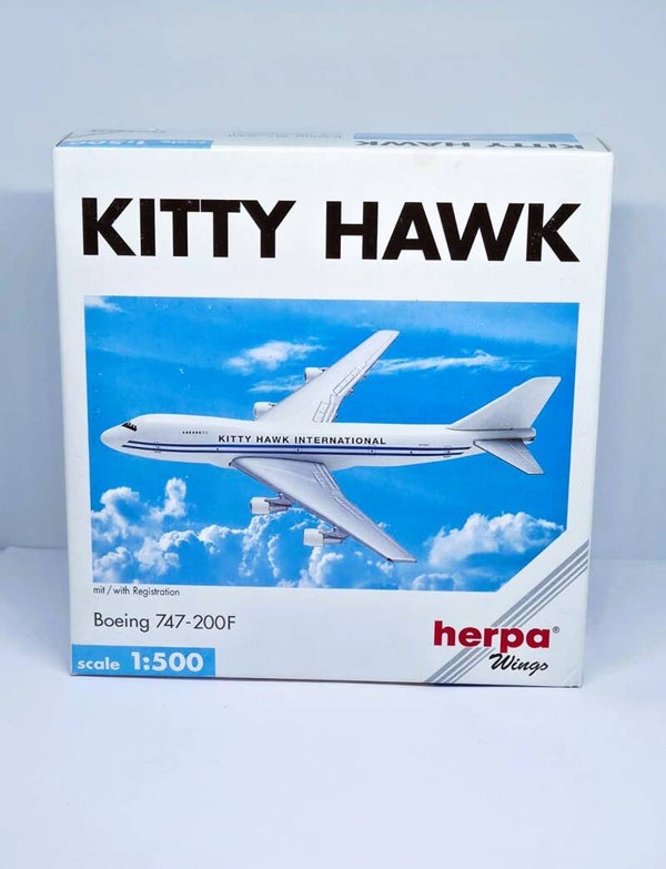 Boeing 747-200F Kitty Hawk.