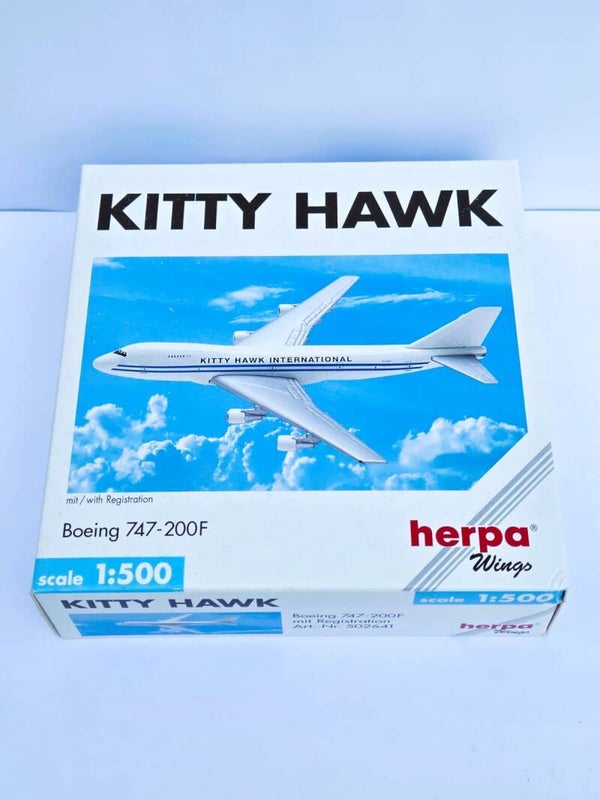 Boeing 747-200F Kitty Hawk International.
