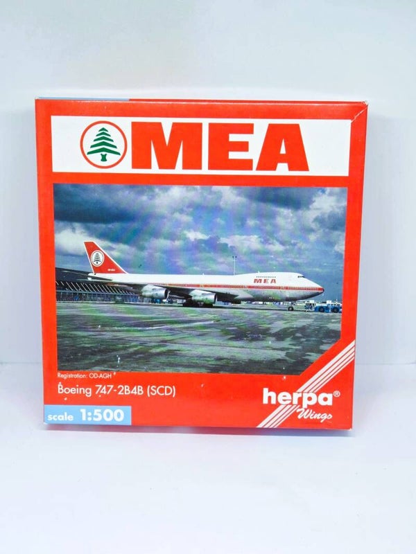 Boeing 747-2B4B (SCD) Middle East Airlines (MEA).
