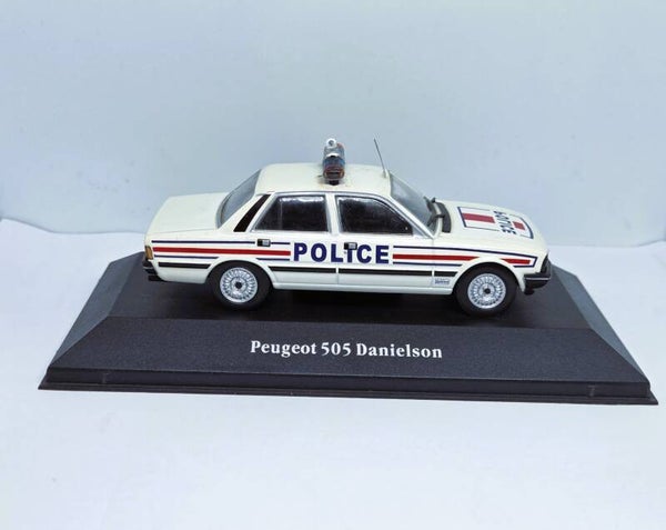 Police Peugeot 505 Danielson.