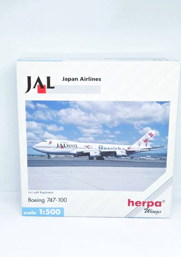 Boeing 747-100 Japan Airlines (JALways / Reso'cha).