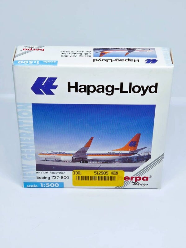 Boeing 737-800 Hapag-Lloyd.