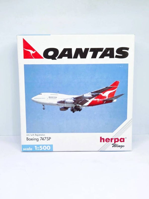 Boeing 747SP Qantas.
