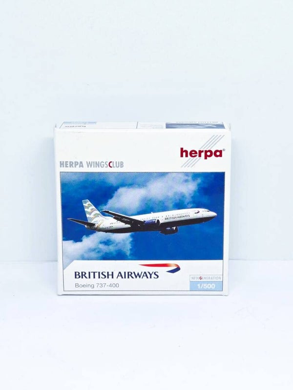 British Airways Boeing 737-400.