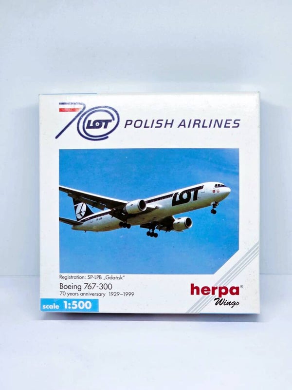 LOT Polish Airlines  Boeing 767-300.