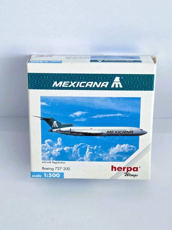 Boeing 727-200 Mexicana de Aviación.
