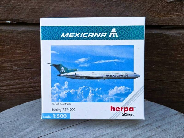 Boeing 727-200 Mexicana.