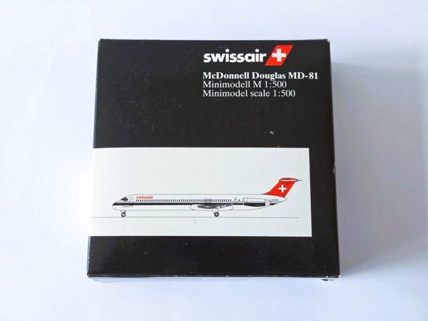 McDonnell Douglas MD-81 Swissair.