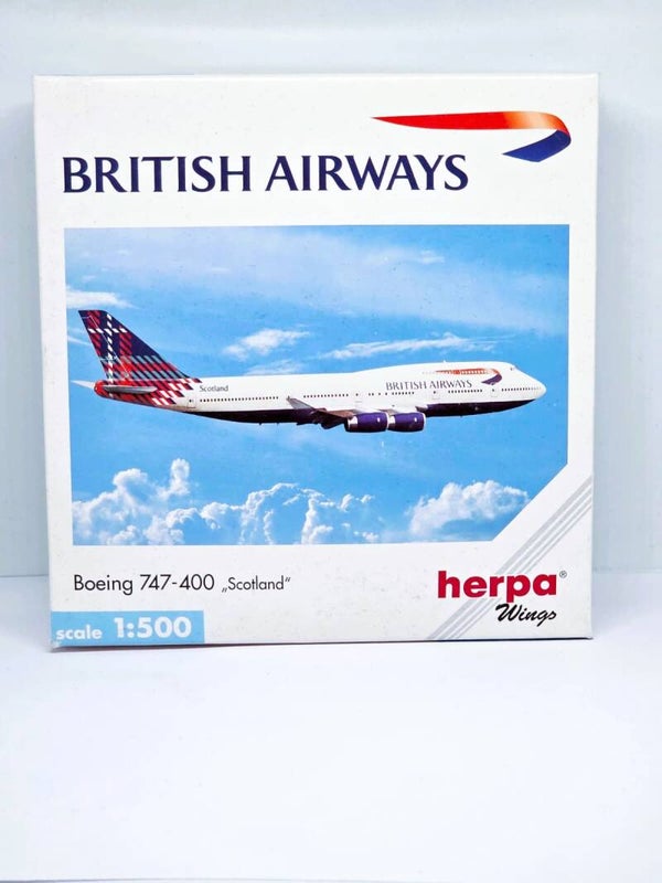 British Airways Boeing 747-400.