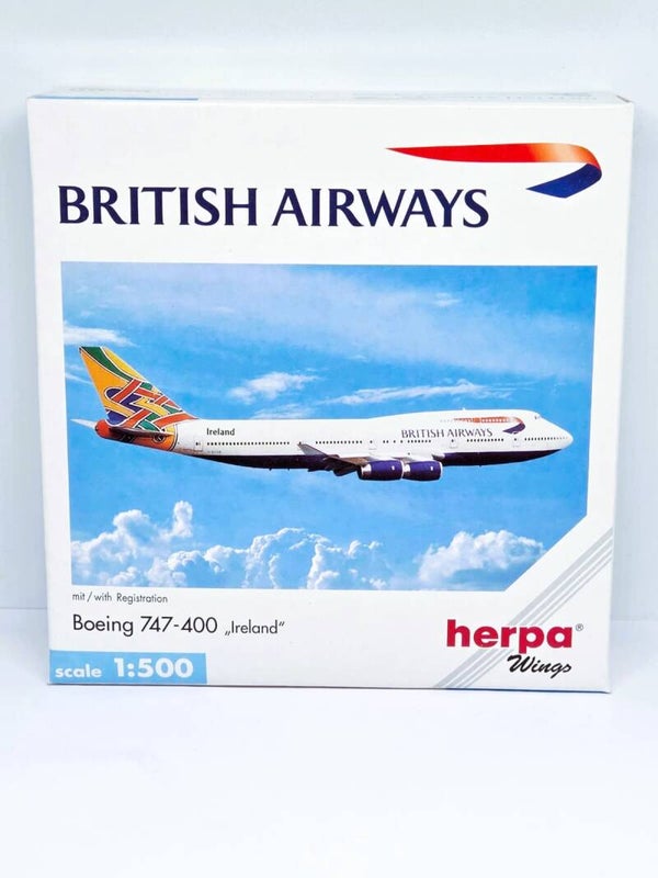 British Airways Boeing 747-400.