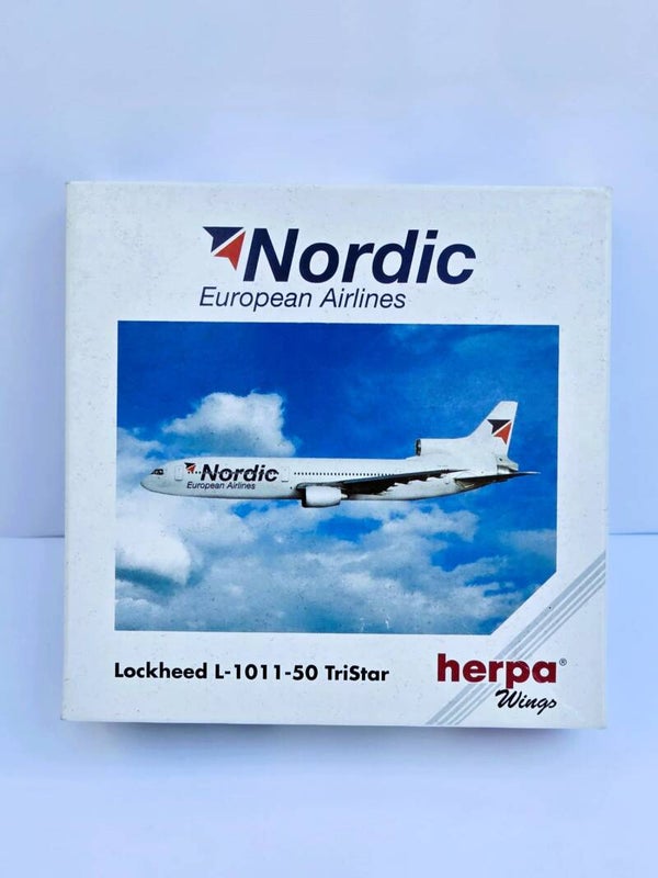 Lockheed L-1011 TriStar Nordic European Airlines.